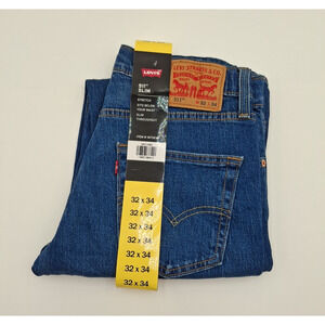 Levi's 511 Men's Slim Fit Blue Denim Jean's - Size: 32 x 34 - NWT